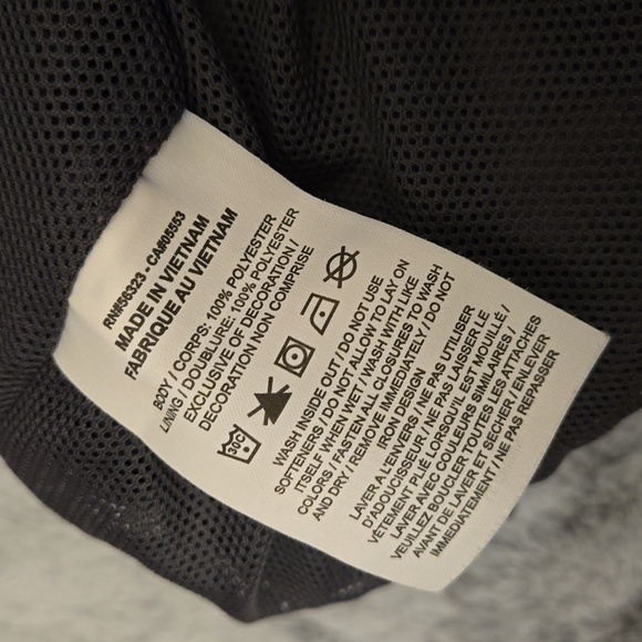 Nike Purple/Black Jogger Wind Breaker Pants, Women's Extra Small - Picture 8 of 10